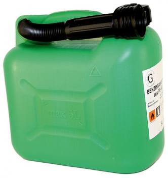 Reservekanister, Benzinkanister 5 Ltr., grün